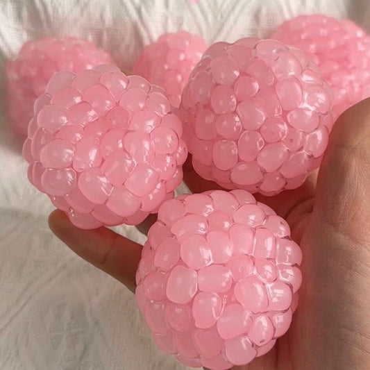 Pink or Green or White Handmade Stress Balls
