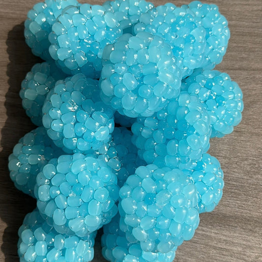 Blue or Pink or Green or White Handmade Stress Balls