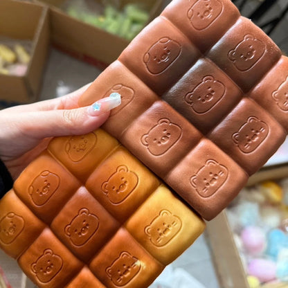 Slow Rising Squishy Nine Squares Cake Stress Relief Decompression Toy