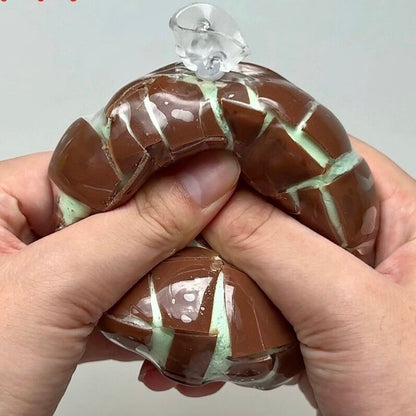Tri-color & Chocolate Stress Ball Crispy Skin Squishy Stress Relief Decompression Toy