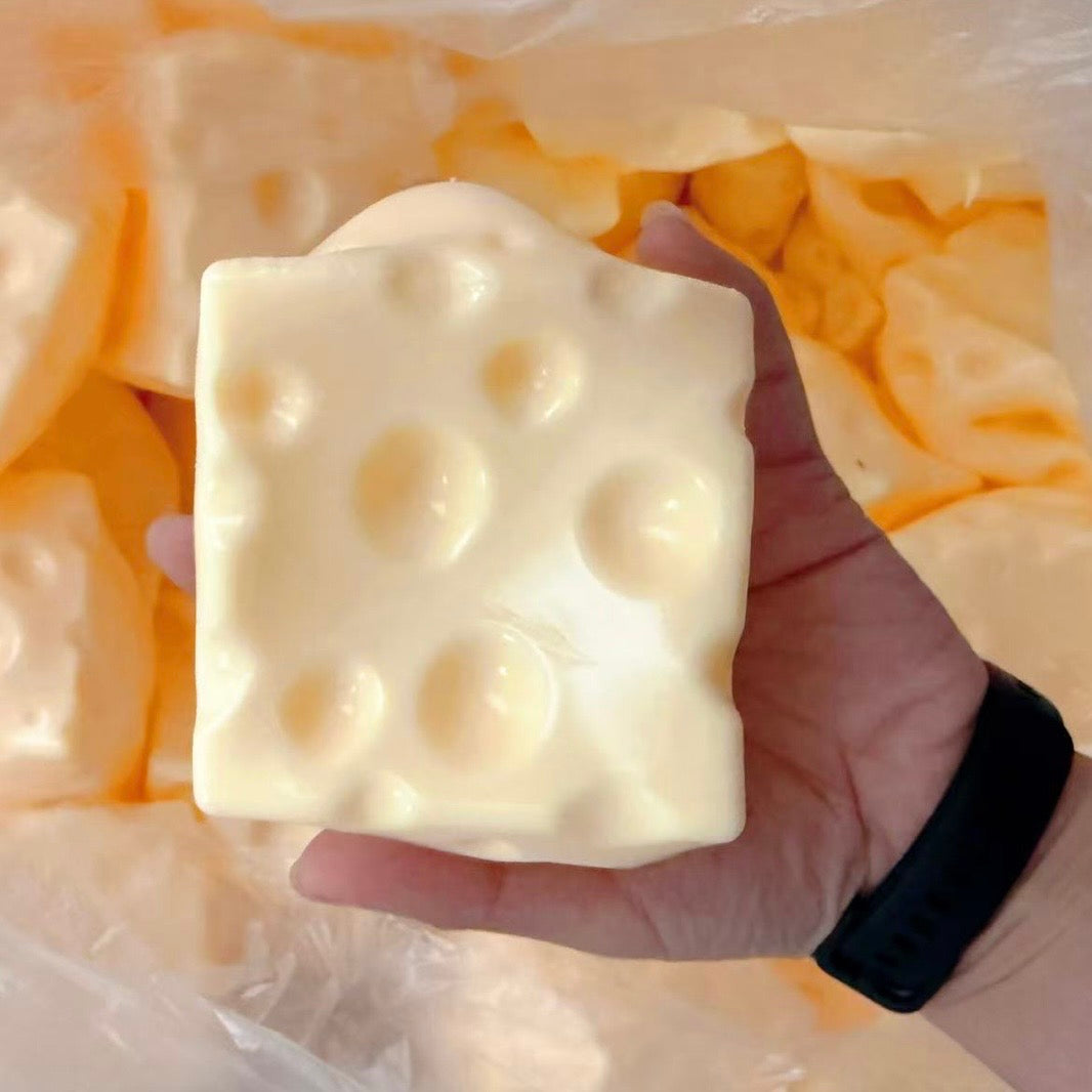 7cm Jumbo Cheese Stress Ball Skin