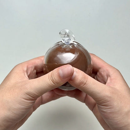 Tri-color & Chocolate Stress Ball Crispy Skin Squishy Stress Relief Decompression Toy