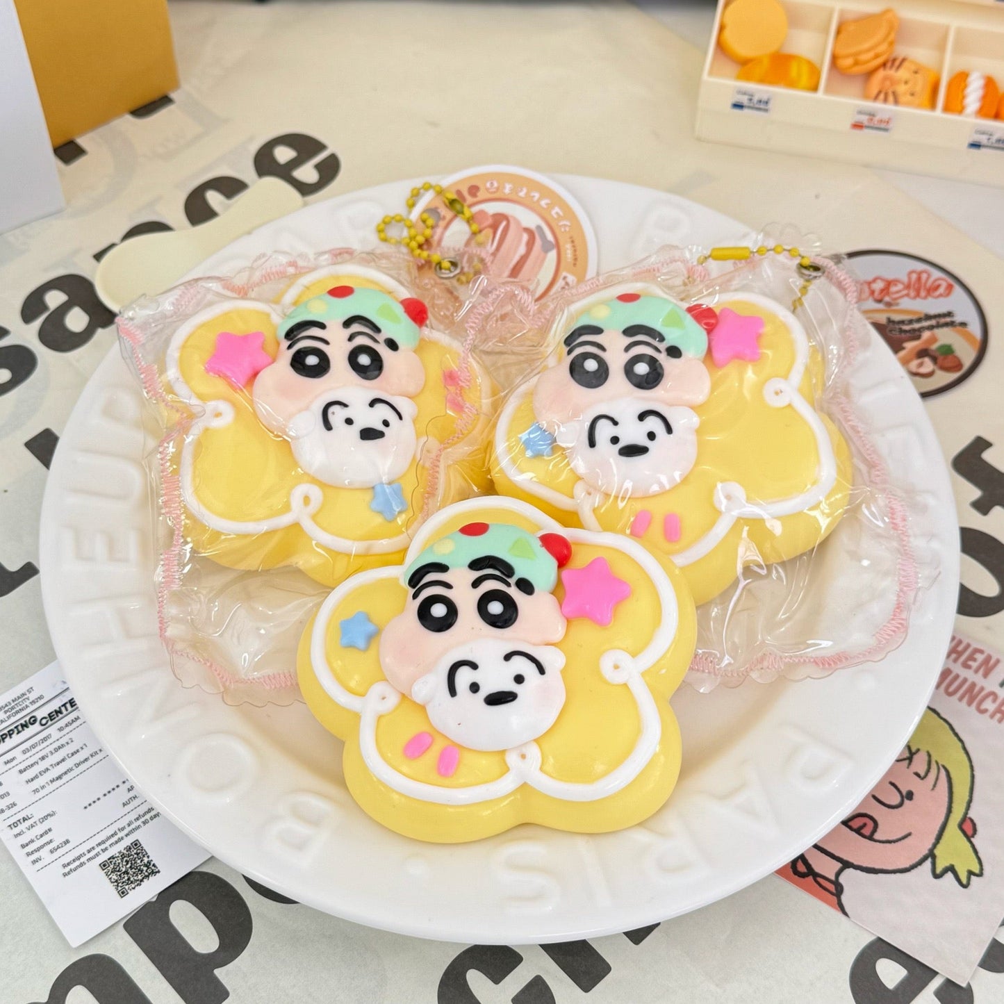 Shin-chan Squishy Stress Relief Decompression Toy