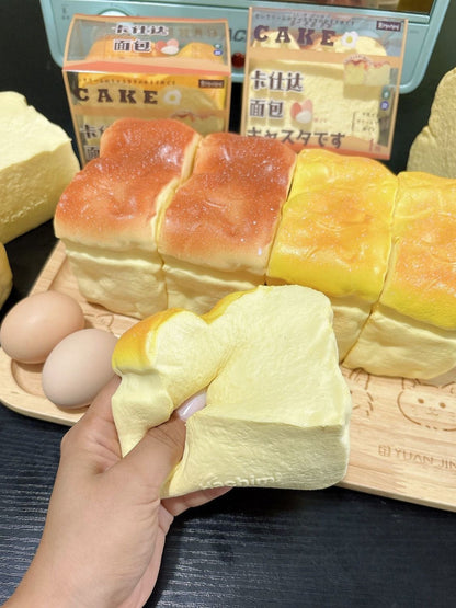 Custard Bread Slow Rising Squishy Stress Relief Decompression Toy