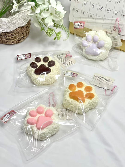 Rice Paw Squishy Stress Relief Decompression Toy