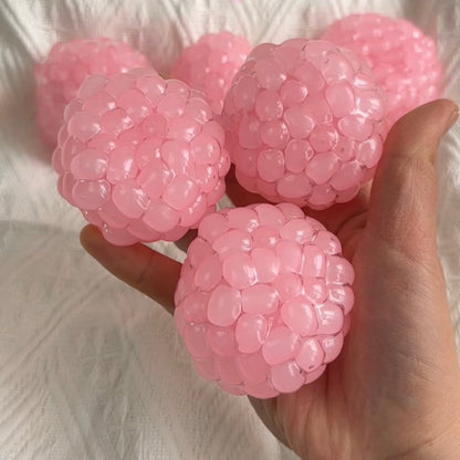 Blue or Pink or Green or White Handmade Stress Balls