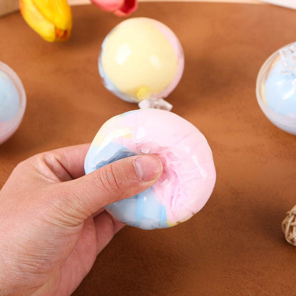 Tri-color & Chocolate Stress Ball Crispy Skin Squishy Stress Relief Decompression Toy